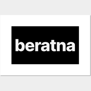 I am Beratna Posters and Art